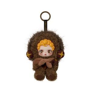 NIB POP MART Skullpanda You Found Me SNEAKY CHESTNUT Keychain Plush Doll Pendant